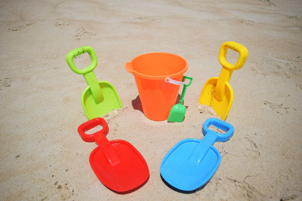 Beachgoer Bulk Pack of 4 10.5-Inch Sand Shovels