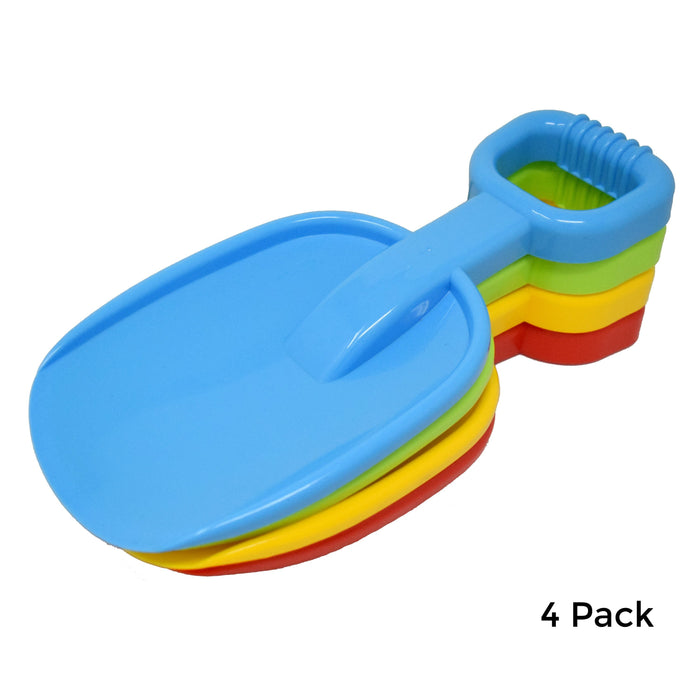 Beachgoer Bulk Pack of 4 10.5-Inch Sand Shovels