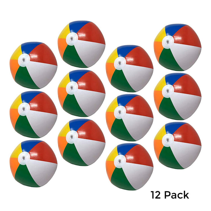 Beachgoer 20" Beach Balls - 12 Pack Beach Toy Beachgoer 