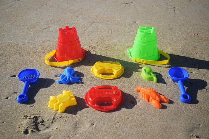 Beachgoer 6 Piece Beach Bucket Toy Set