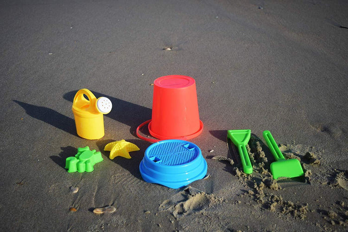 Beachgoer 7 Piece Beach Bucket Toy Set