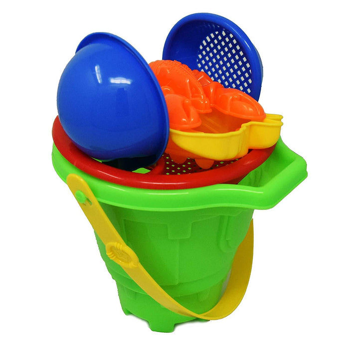 Beachgoer 6 Piece Beach Bucket Toy Set