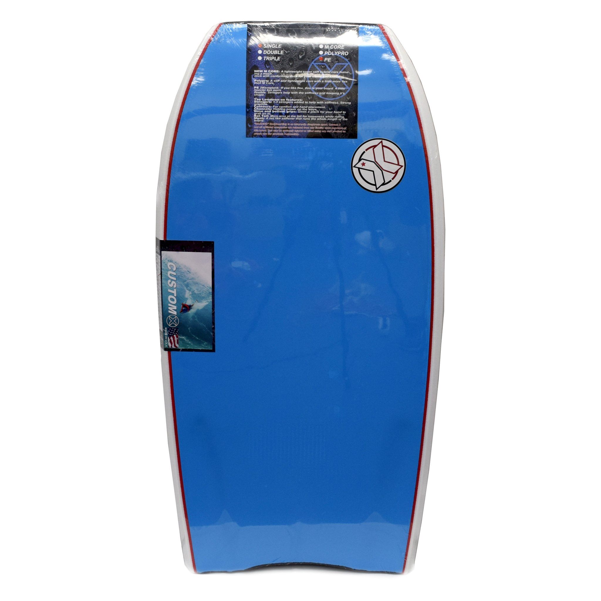 Custom X Titan XPE Crescent Tail Bodyboard — Beachgoer