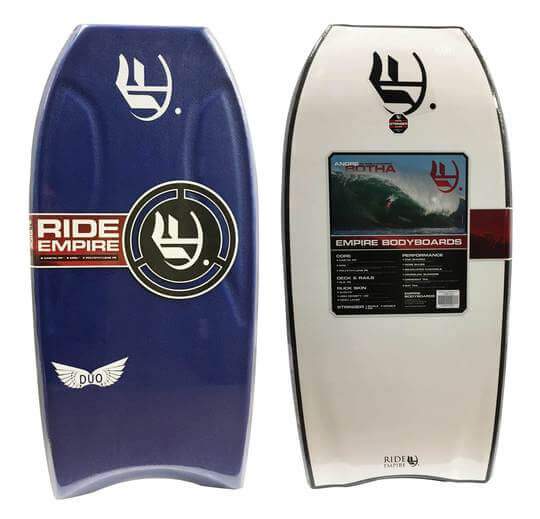 Empire Duo PE Bodyboard with Contours