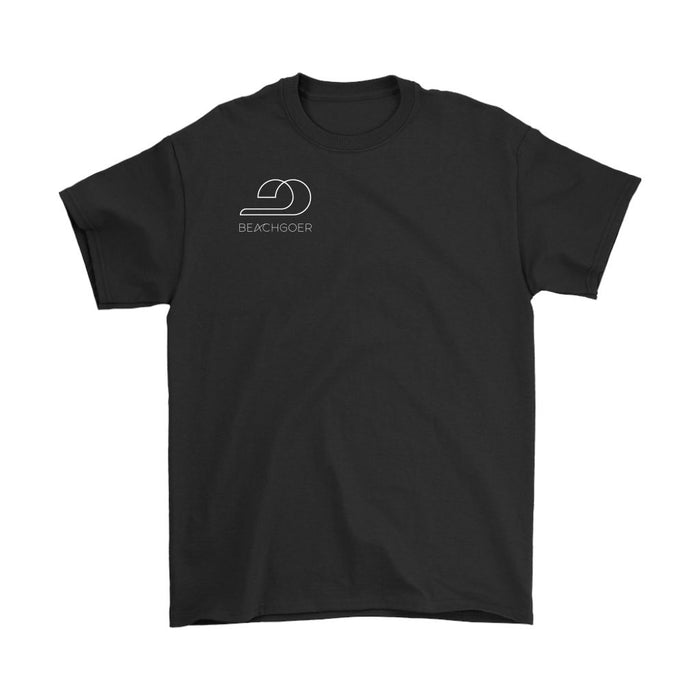 Beachgoer Mens Tee T-shirt Beachgoer Gildan Mens T-Shirt Black S