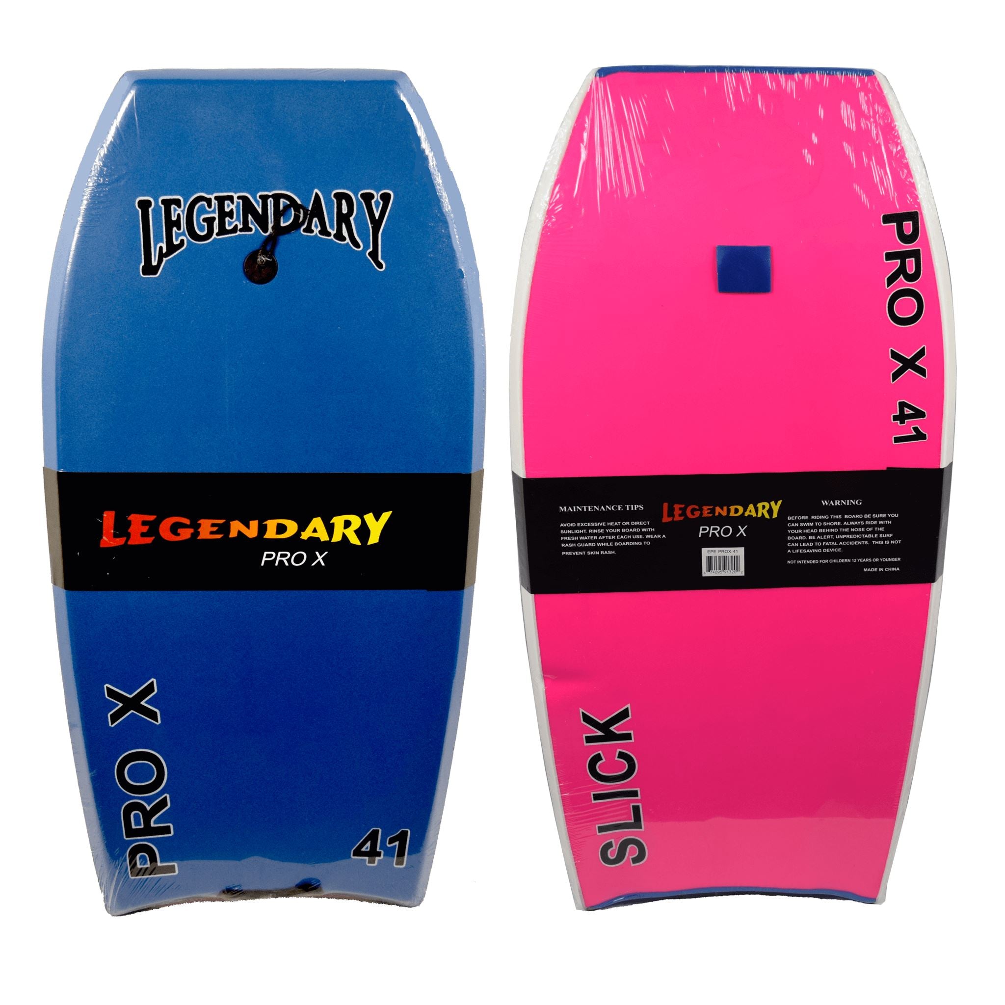 Legendary Pro X 41 Bodyboard | Boogie Board for Teenagers — Beachgoer pink boogie board