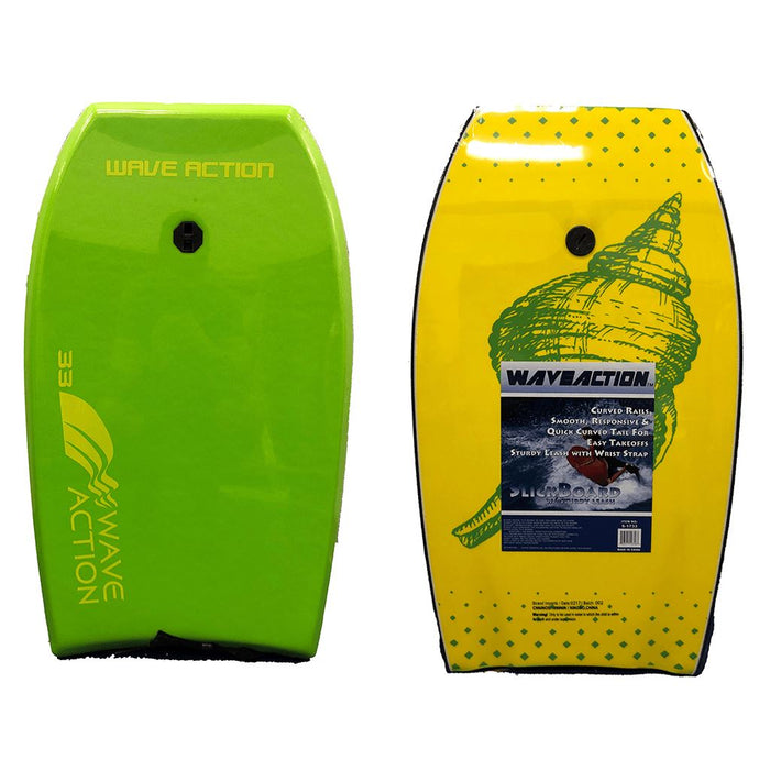 Wave Action 33" Hard Slick Bodyboard
