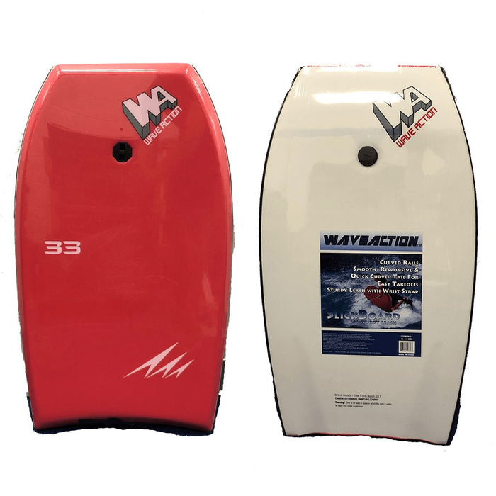 Wave Action 33" Hard Slick Bodyboard